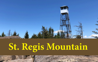 hike up St. Regis Mountain