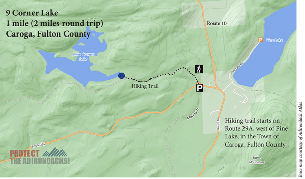 Hike to 9 Corner Lake - Protect the Adirondacks!