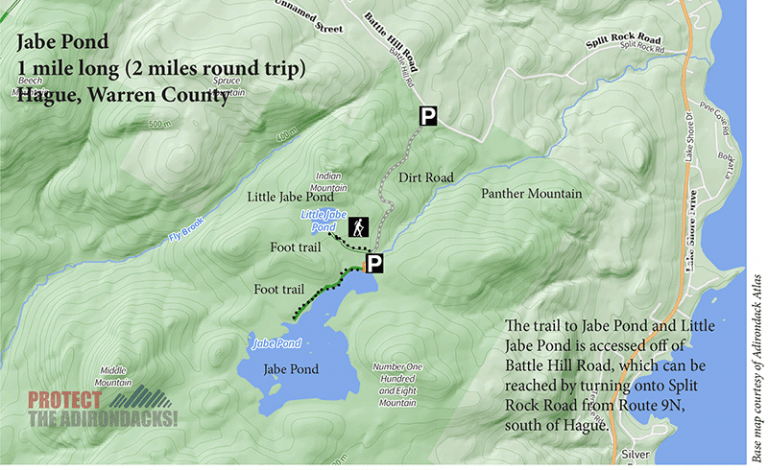 Jake Pond and Little Jabe Pond - Protect the Adirondacks!